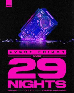 TWNTY7 - 29 NIGHTS