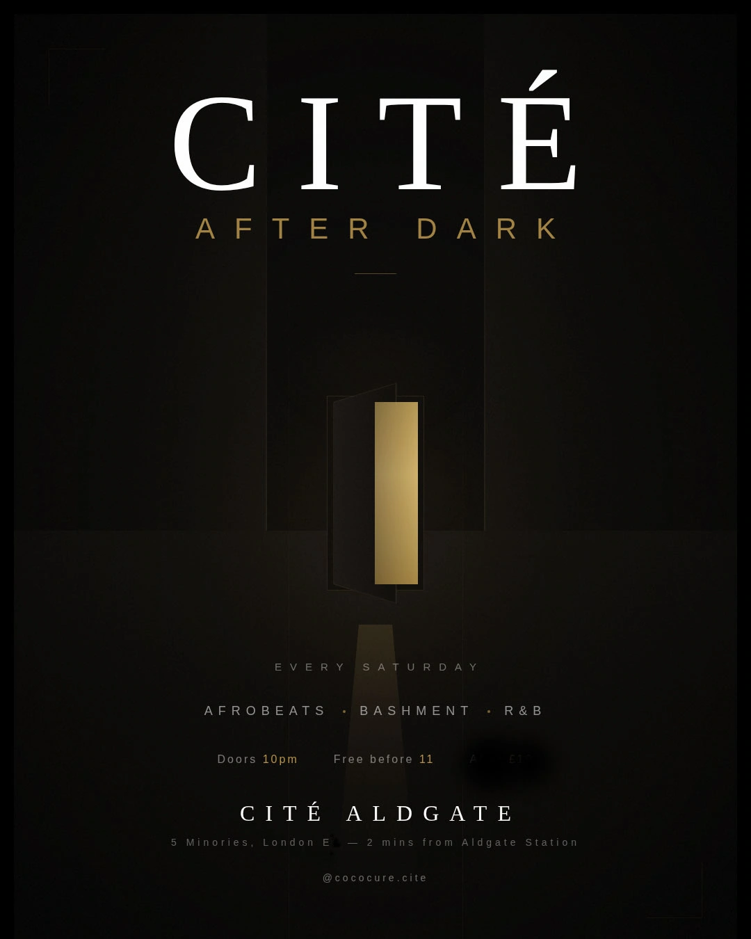 CITÉ AFTER DARK