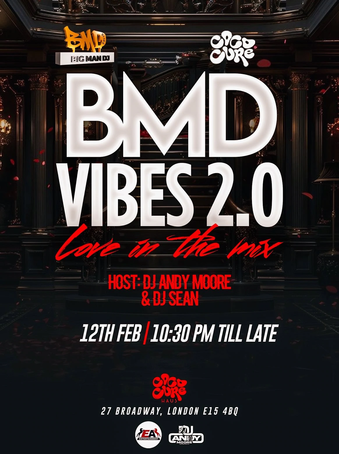 Haus – BMD VIBES 2.0 WITH ANDY MOORE, DJ SEAN & FRIENDS