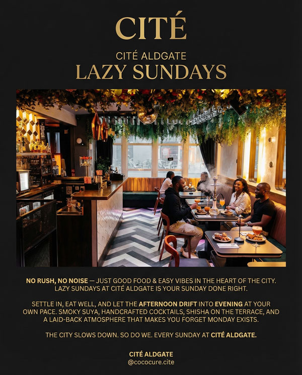 Lazy Sundays at Cité
