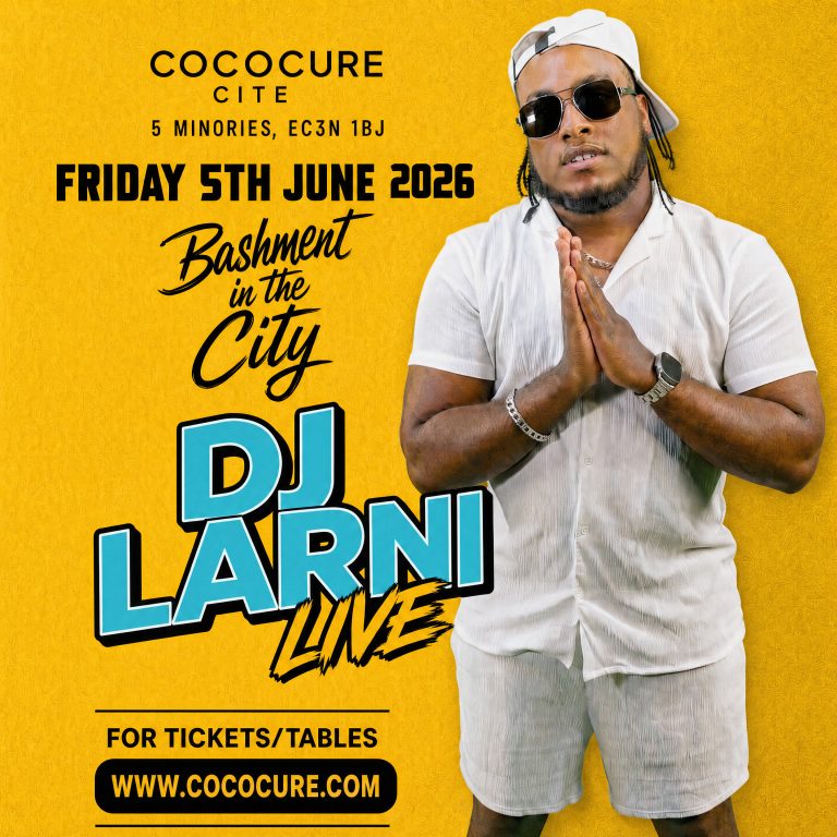 Cite – BASHMENT IN THE CITY WITH DJ LARNI