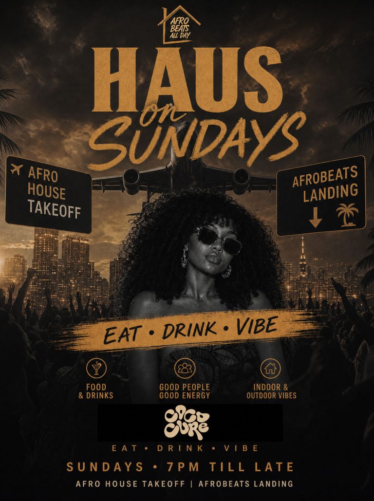 Haus on Sundays — Afro House Takeoff, Afrobeats Landing