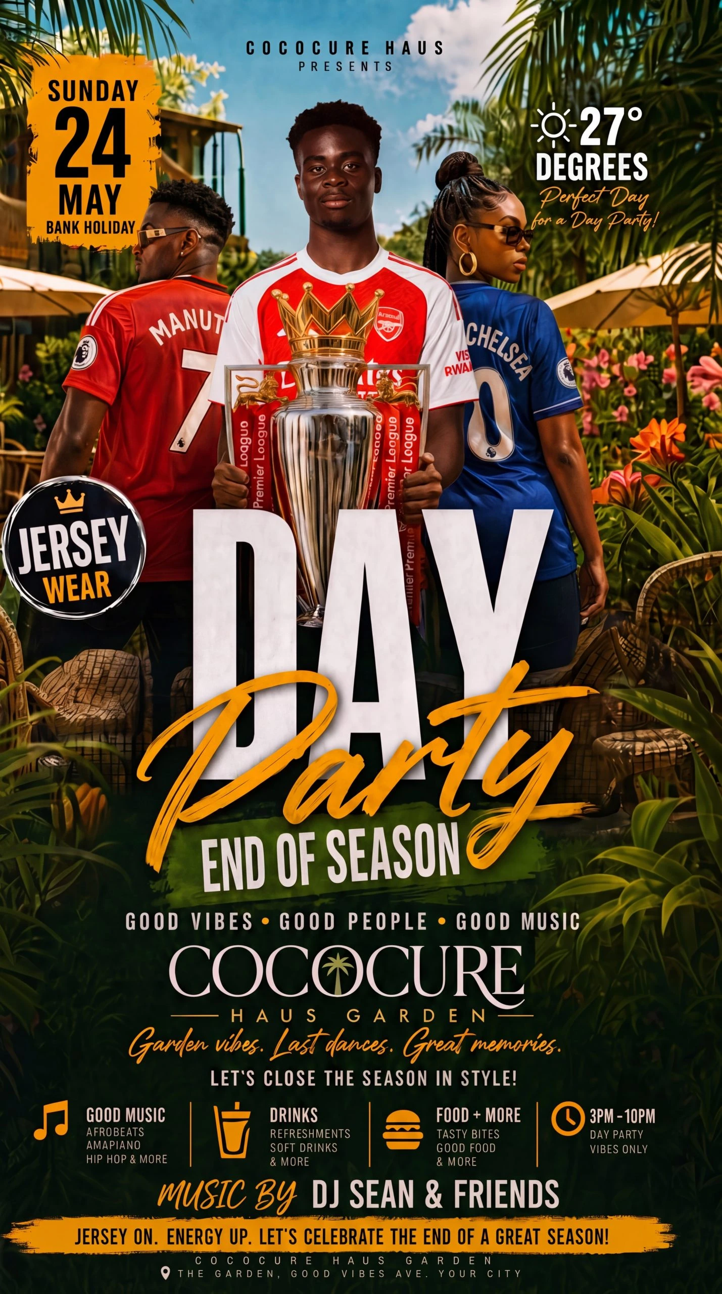 HAUS GARDEN –  END OF SEASON DAY PARTY  WITH DJ SEAN