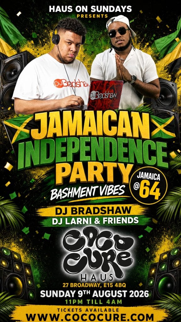 Haus on Sundays — JAMAICA @64 WITH DJ LARNI & DJ BRADSHAW
