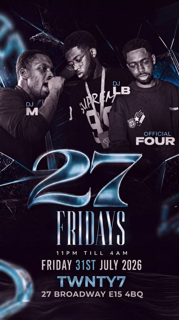 TWNTY7 – 27 Fridays Official Four DJ M DJ LB