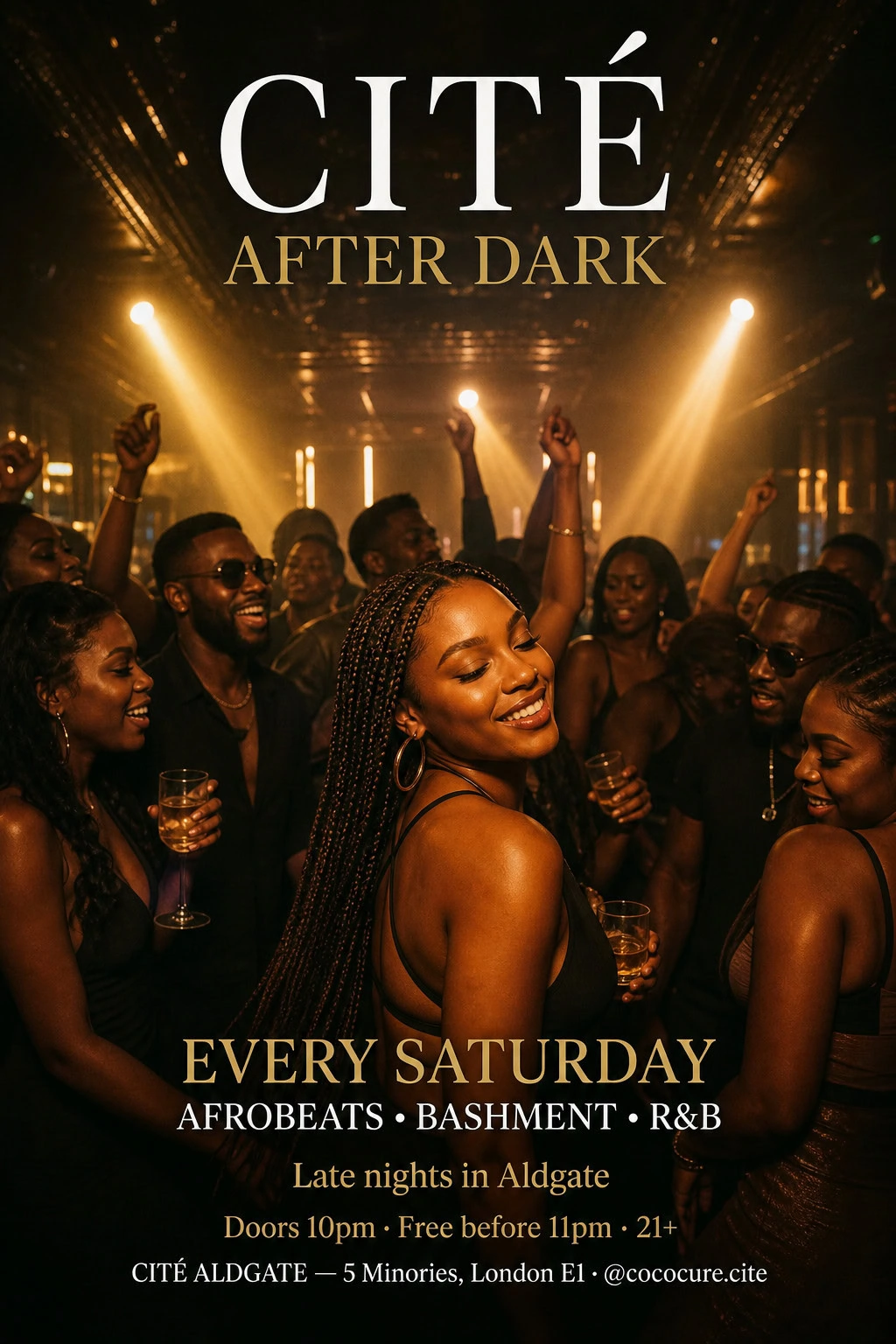 CITÉ AFTER DARK — Afrobeats & Amapiano