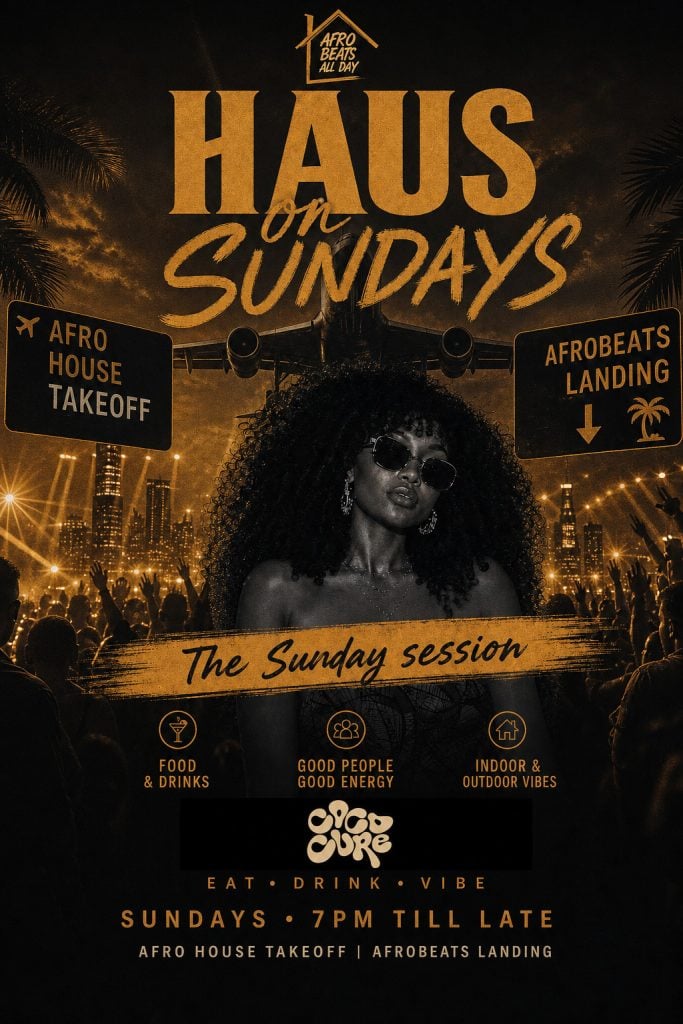 Haus on Sundays — Afro House Takeoff, Afrobeats Landing