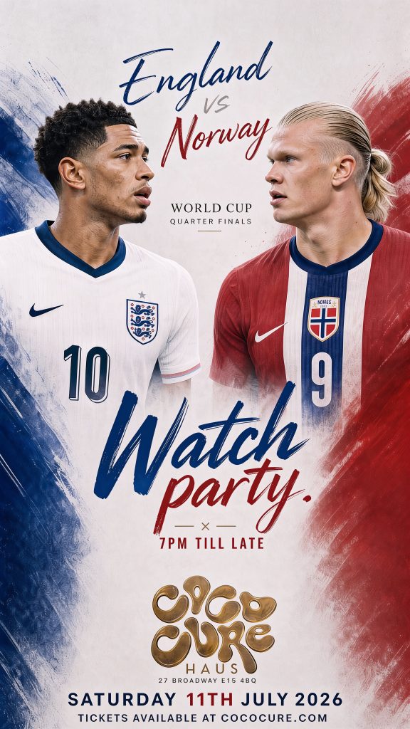 HAUS GARDEN — ENGLAND VS NORWAY WORLD CUP WATCH PARTY (AFTER PARTY FOLLOWS)