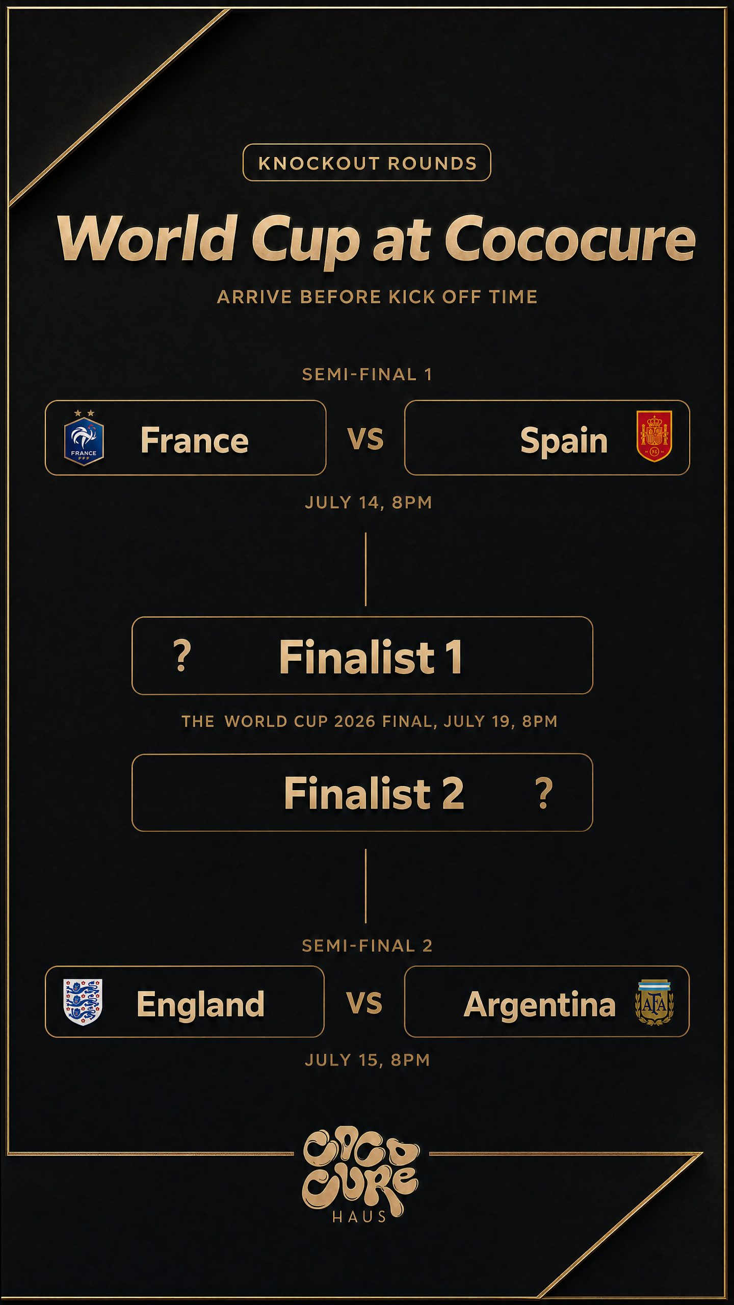 HAUS — WORLD CUP FINAL WATCH PARTY