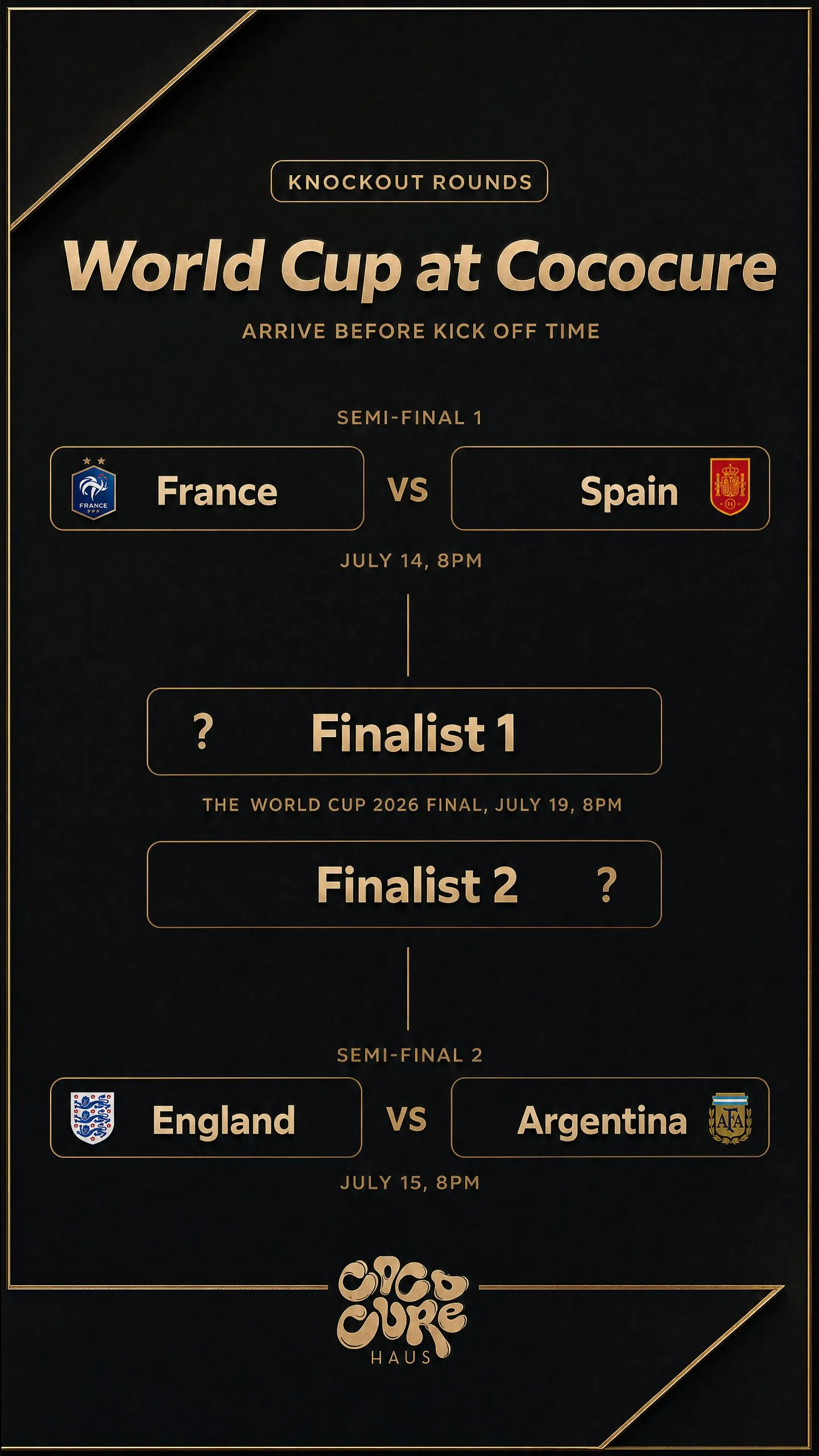 HAUS — WORLD CUP FINAL WATCH PARTY