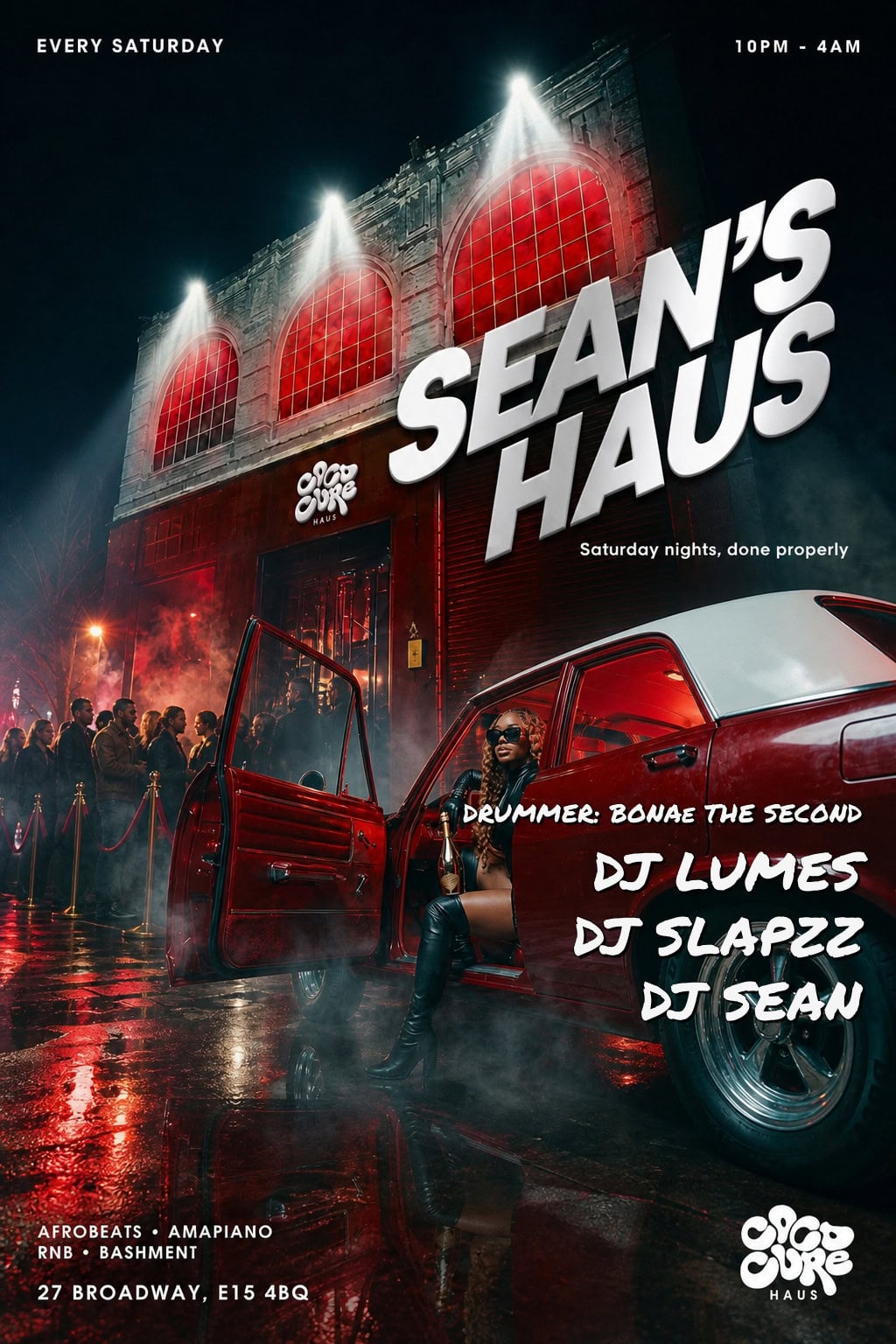 Haus – Saturday Night at Cococure Sean’s Haus