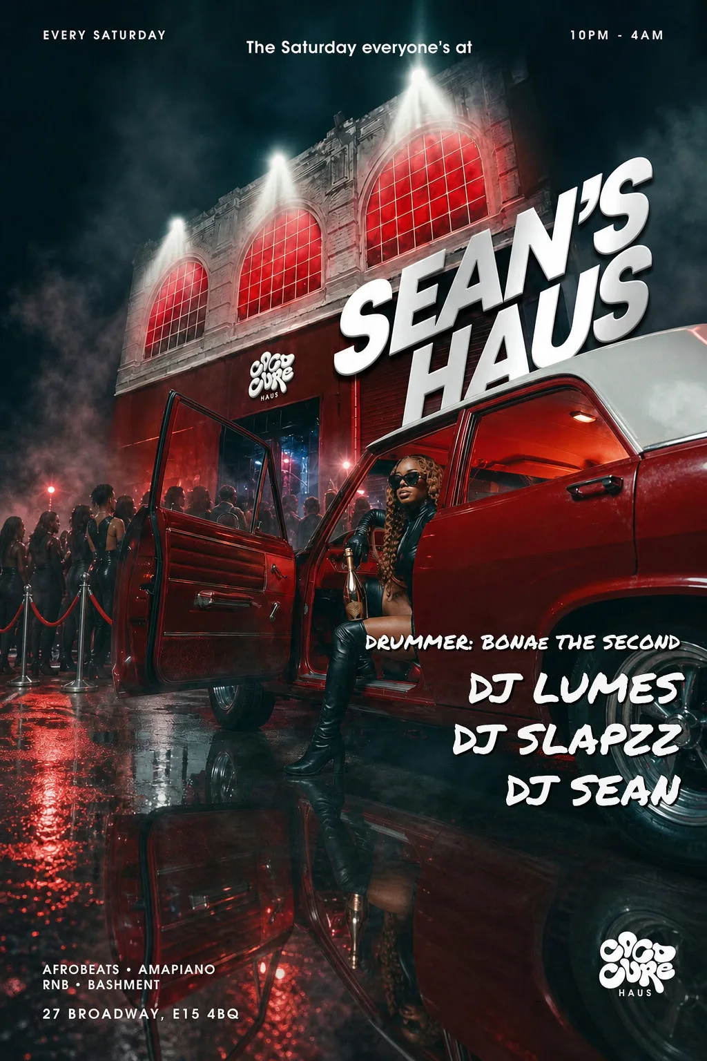 Haus – Saturday Night at Cococure Sean’s Haus