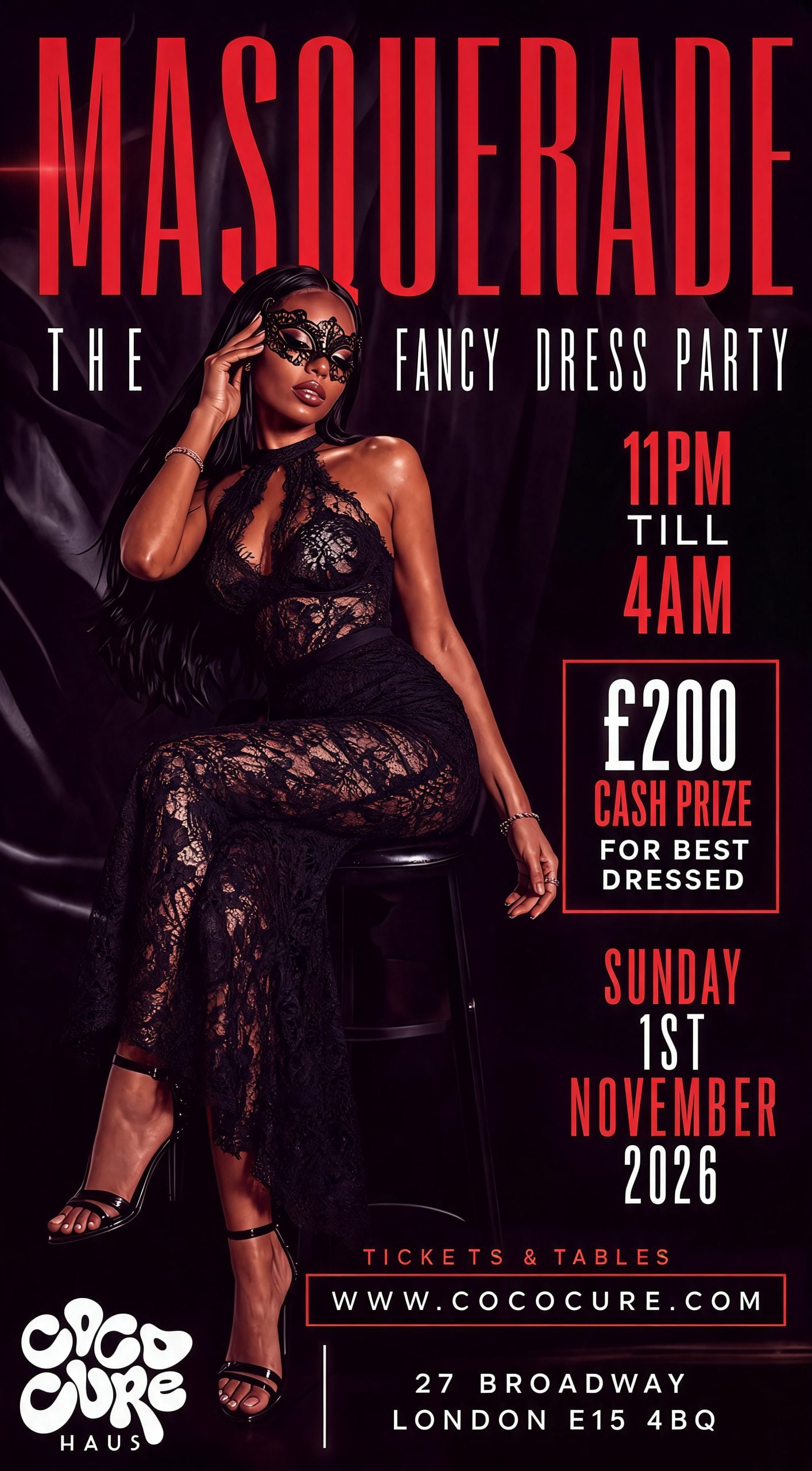 AFTERS at Haus — Masquerade Fancy Dress Party