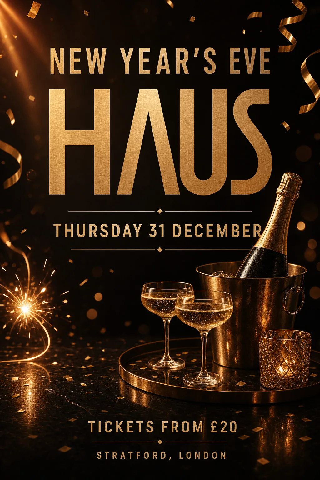 Haus – New Year’s Eve at Cococure Haus