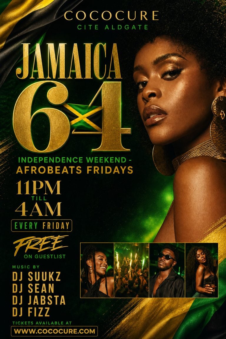 JAMAICA 64: Independence Weekend — AFROBEATS FRIDAYS