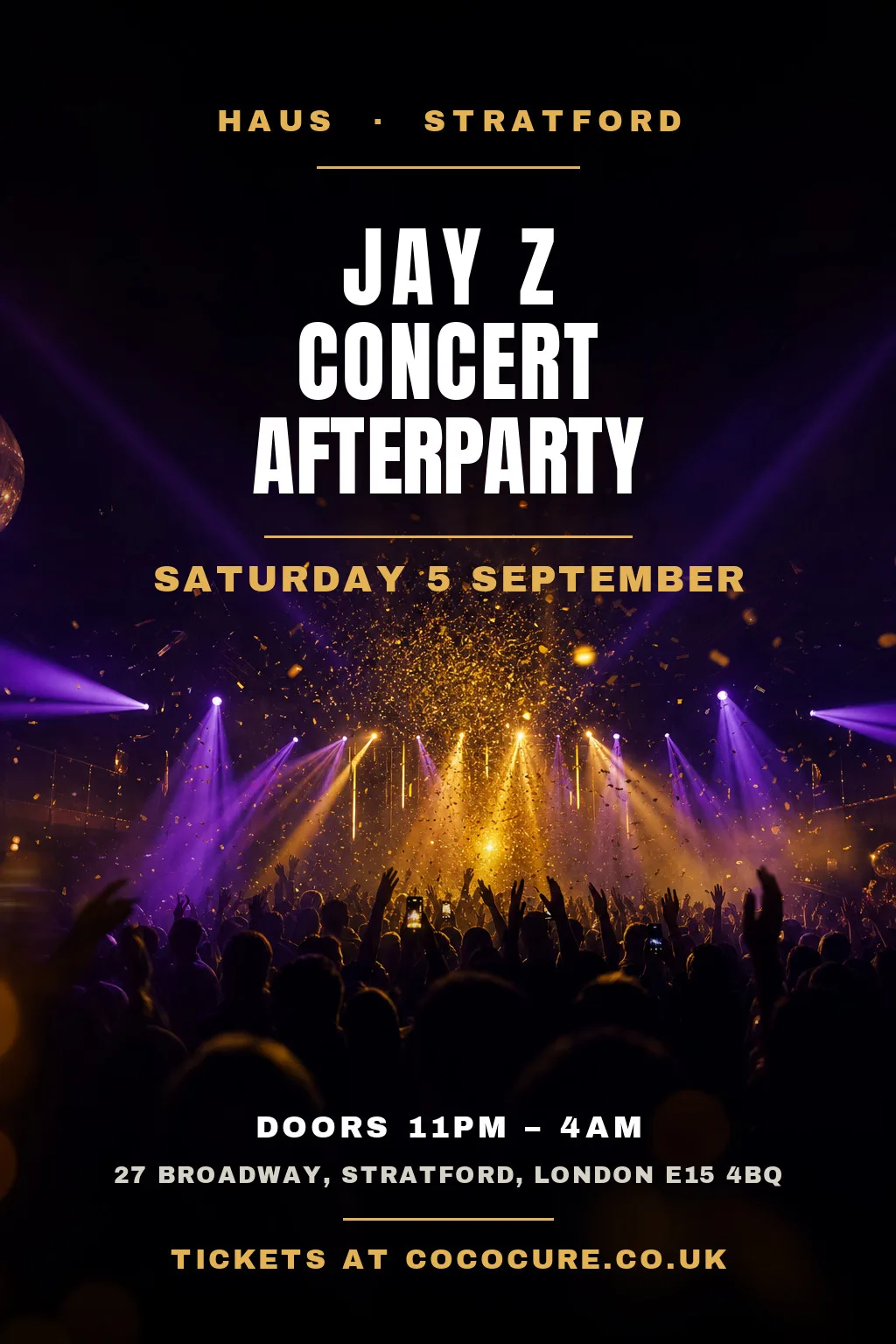 Haus – Jay Z Concert Afterparty