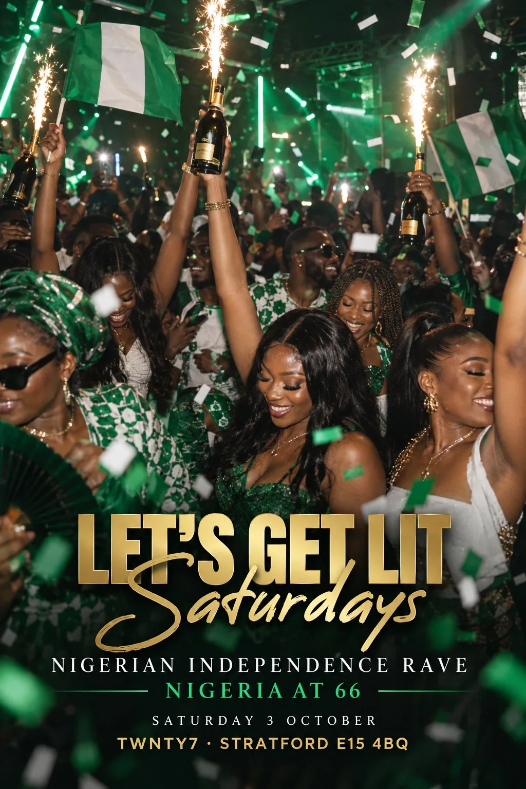 TWNTY7 Nigerian Independence Rave — Let’s Get LIT