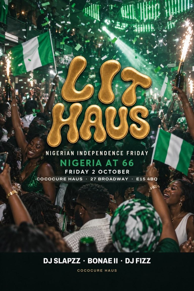 Haus – Lit Haus Fridays: Nigerian Independence Edition | DJ Slapzz, Bonae II, DJ Fizz