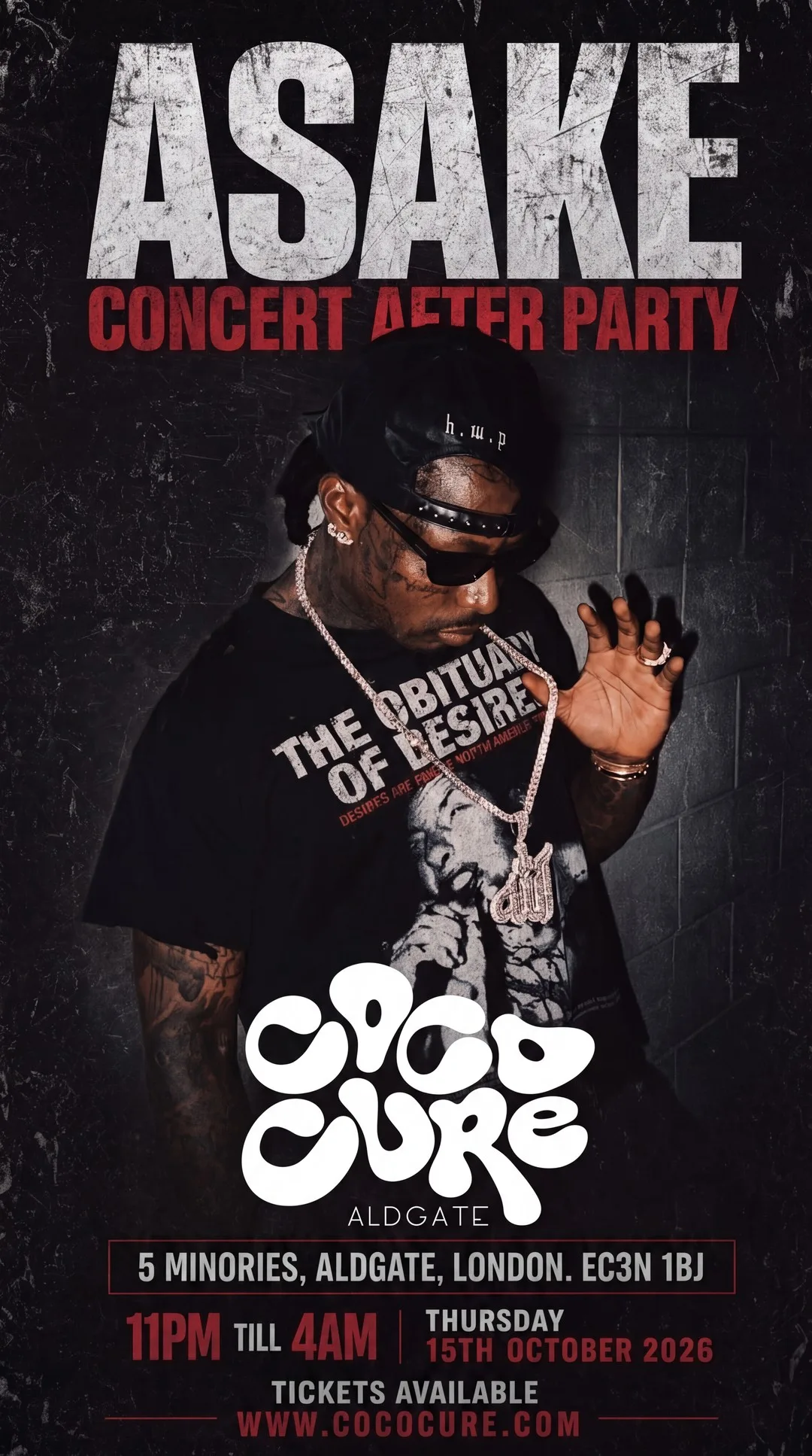 Asake After Party at Cococure Aldgate