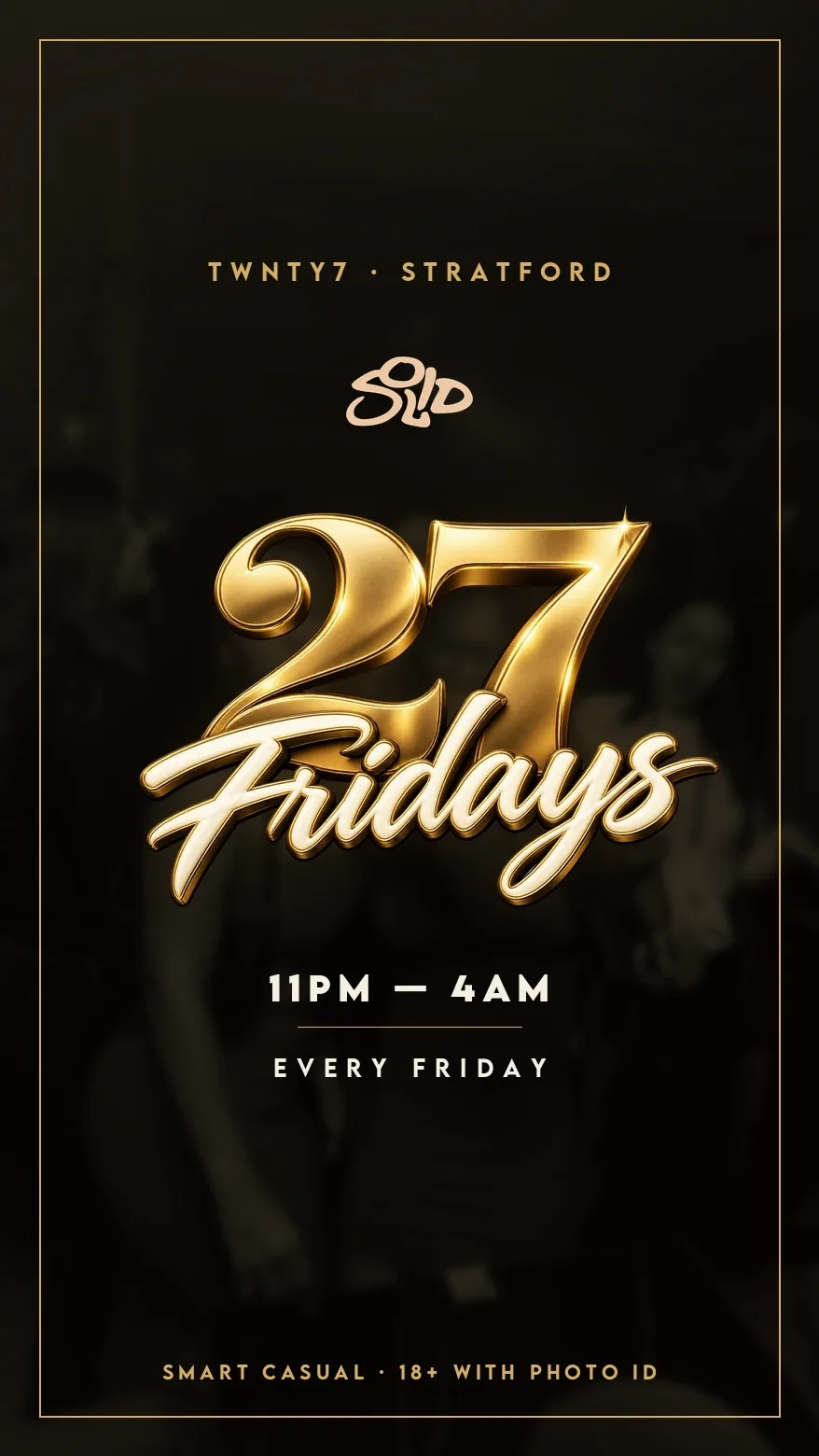 27 Fridays at TWNTY7 | Christmas Night