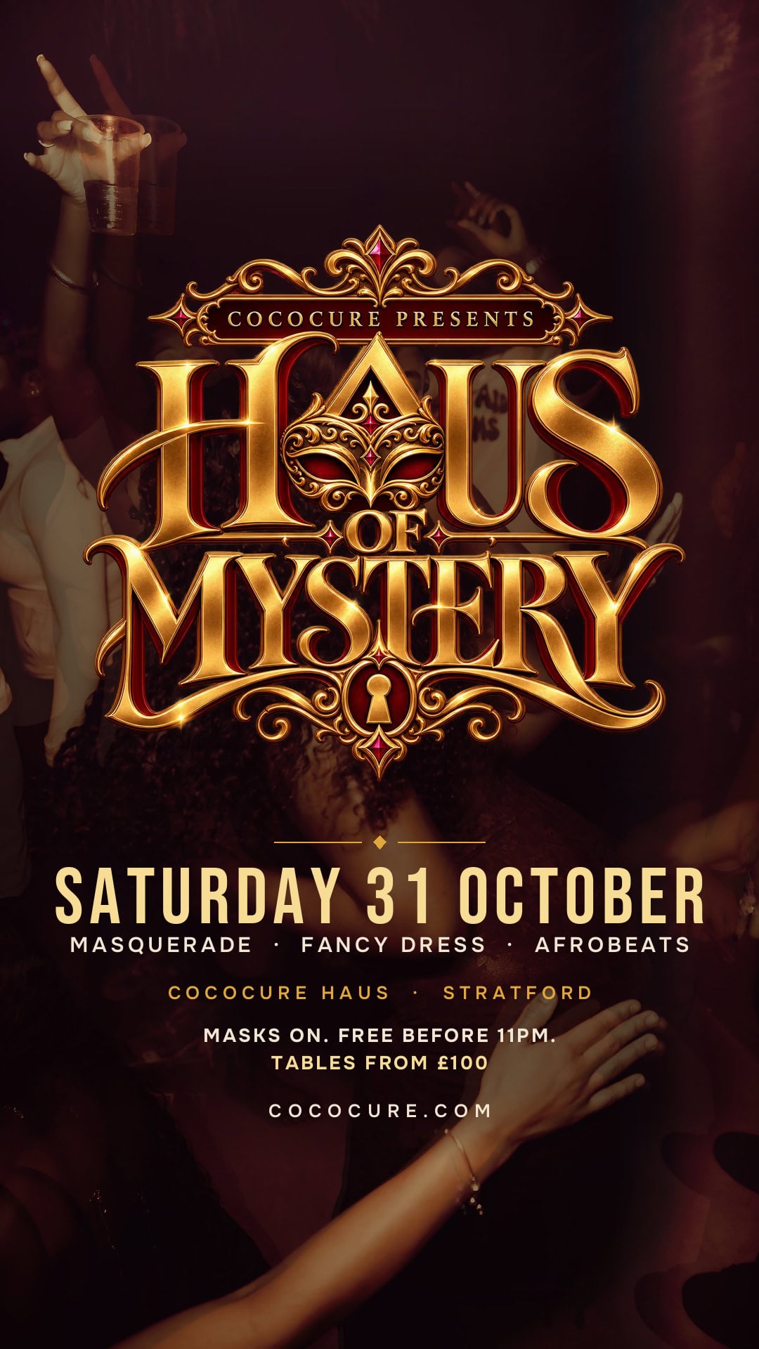 HAUS OF MYSTERY — Masquerade at Cococure Haus