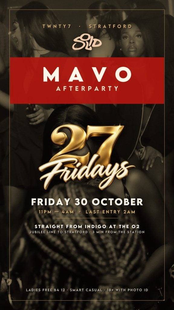 27 Fridays at TWNTY7