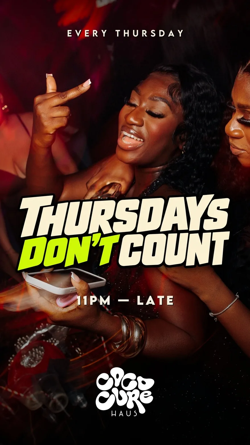 THURSDAYS DON’T COUNT at Haus